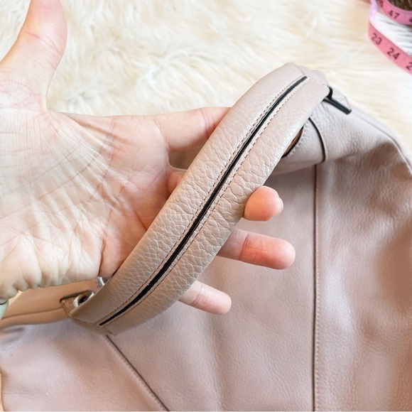 Rebecca Minkoff Mauve Leather Shoulder Bucket Bag - Picture 8 of 14